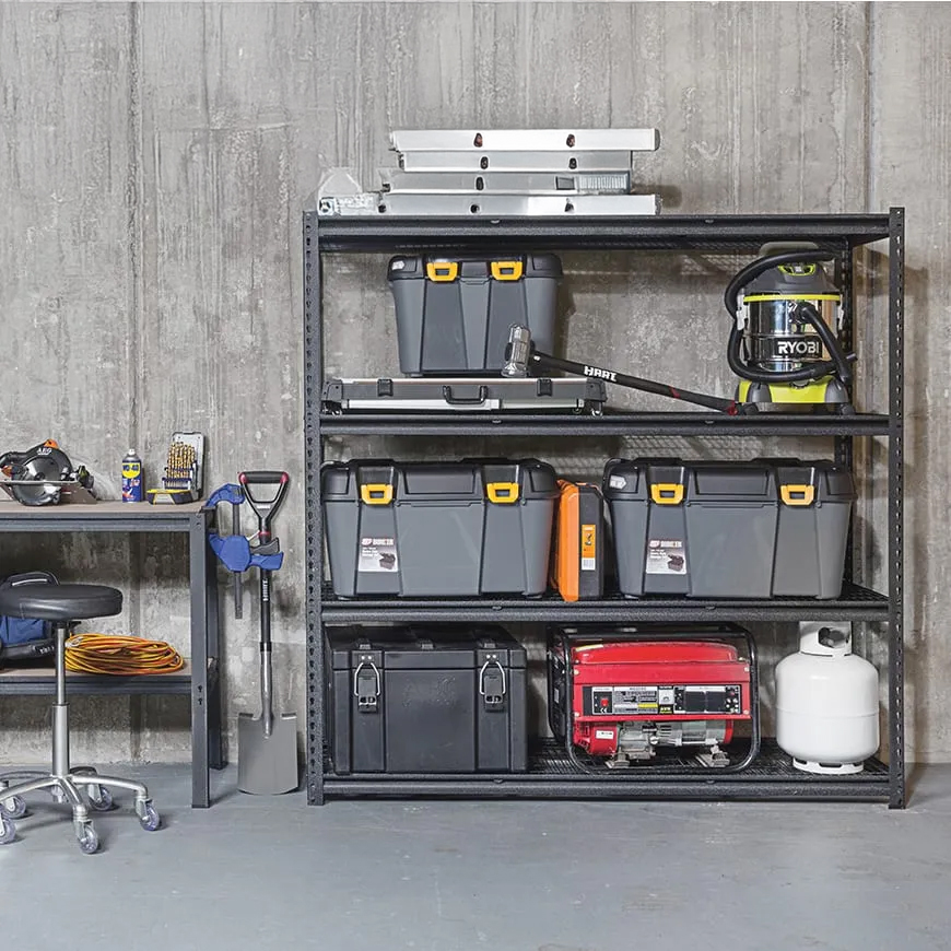 スチールラック 4段 幅182&times;奥行54&times;高さ183cm